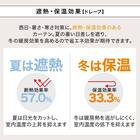 遮光1級･遮熱カーテン&レース4枚セット(RP018 100X110cmセット) 8枚目画像