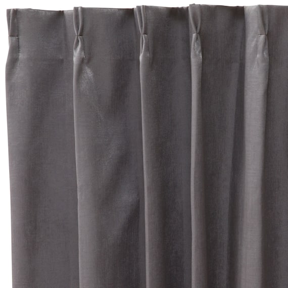 遮光1級・遮熱・遮音カーテン(RD114 GY 100X110X2) 4枚目画像