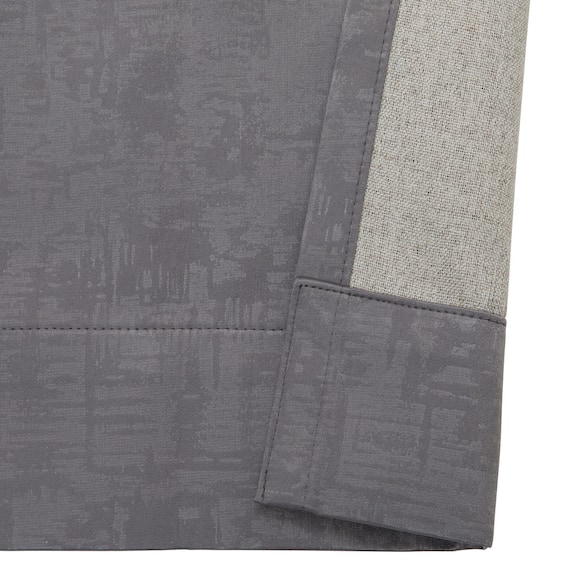 遮光1級・遮熱・遮音カーテン(RD114 GY 100X110X2) 5枚目画像