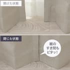 遮光1級・遮熱・保温・遮音カーテン(RD120 ベージュ 100X110X2) 18枚目画像