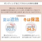 遮光1級・遮熱・保温・遮音カーテン(RD120 ブルー 150X178X2) 9枚目画像