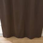 【お値打ち】遮光・遮熱・保温カーテン&レース4枚セット(BR 100X110) 9枚目画像