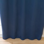 【お値打ち】遮光・遮熱・保温カーテン&レース4枚セット(NV 100X190) 9枚目画像