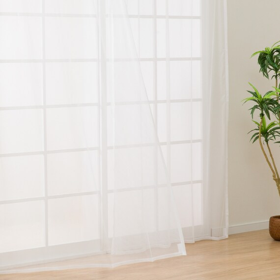 【お値打ち】遮光・遮熱・保温カーテン&レース4枚セット(NV 100X190) 10枚目画像