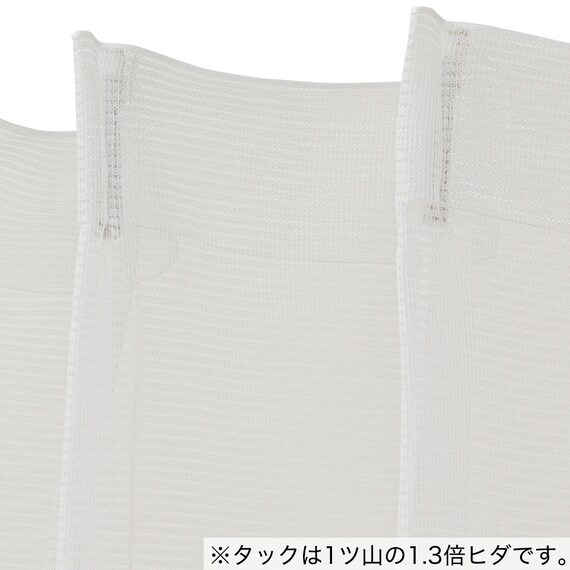 【お値打ち】遮光・遮熱・保温カーテン&レース4枚セット(NV 100X190) 12枚目画像