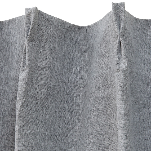 4枚セット多機能カーテン 遮光1級・遮熱・保温・遮像・UVカット(100×135 GY) 3枚目画像