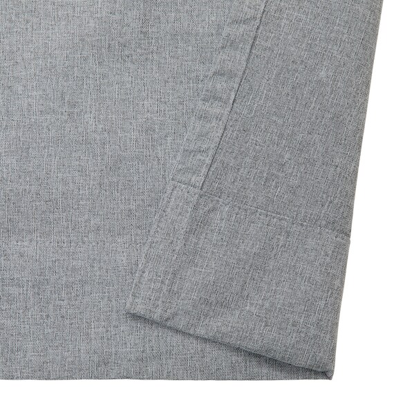 4枚セット多機能カーテン　遮光1級・遮熱・保温・遮像・UVカット(100×135　GY) 5枚目画像