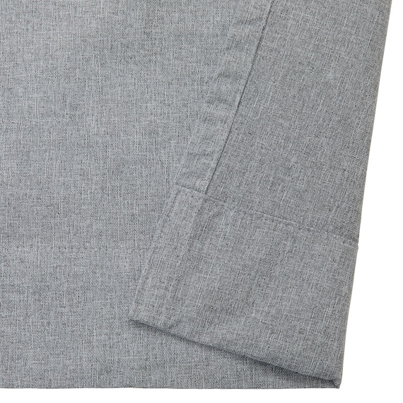 4枚セット多機能カーテン 遮光1級・遮熱・保温・遮像・UVカット(100×135 GY) 5枚目画像