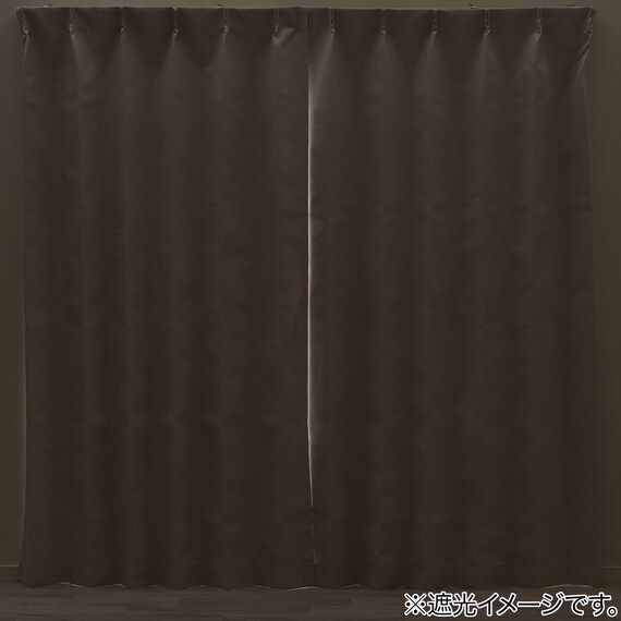 (1枚入り)遮光1級・遮熱・保温・遮音カーテン(RD120 ローズ 150X200X1) 4枚目画像