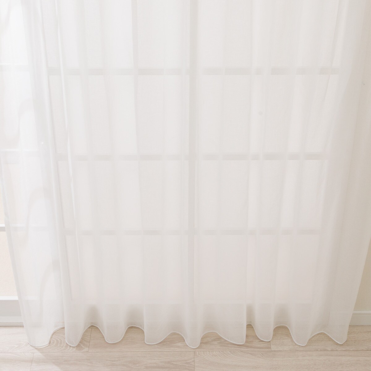 オーダーレースカーテン OL055 2倍ヒダ(幅-100/丈-140cm) | ニトリ