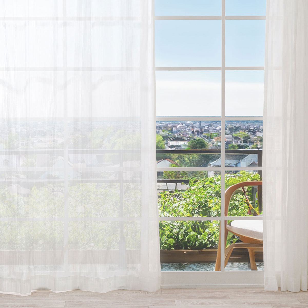 お好みサイズレースカーテン ホワイトクリアST2 お好みサイズレースカーテン ホワイトクリアST2(幅101-200/丈221