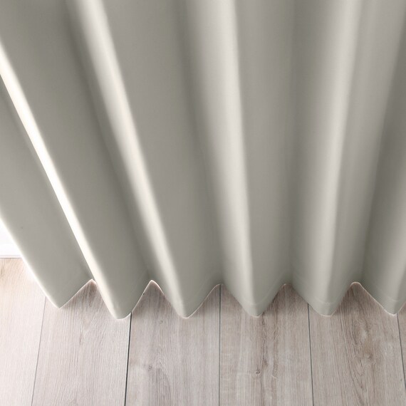 21色156サイズ・遮光・遮熱・防炎カーテン(130X175X1 シルバーグレー DH156) 16枚目画像