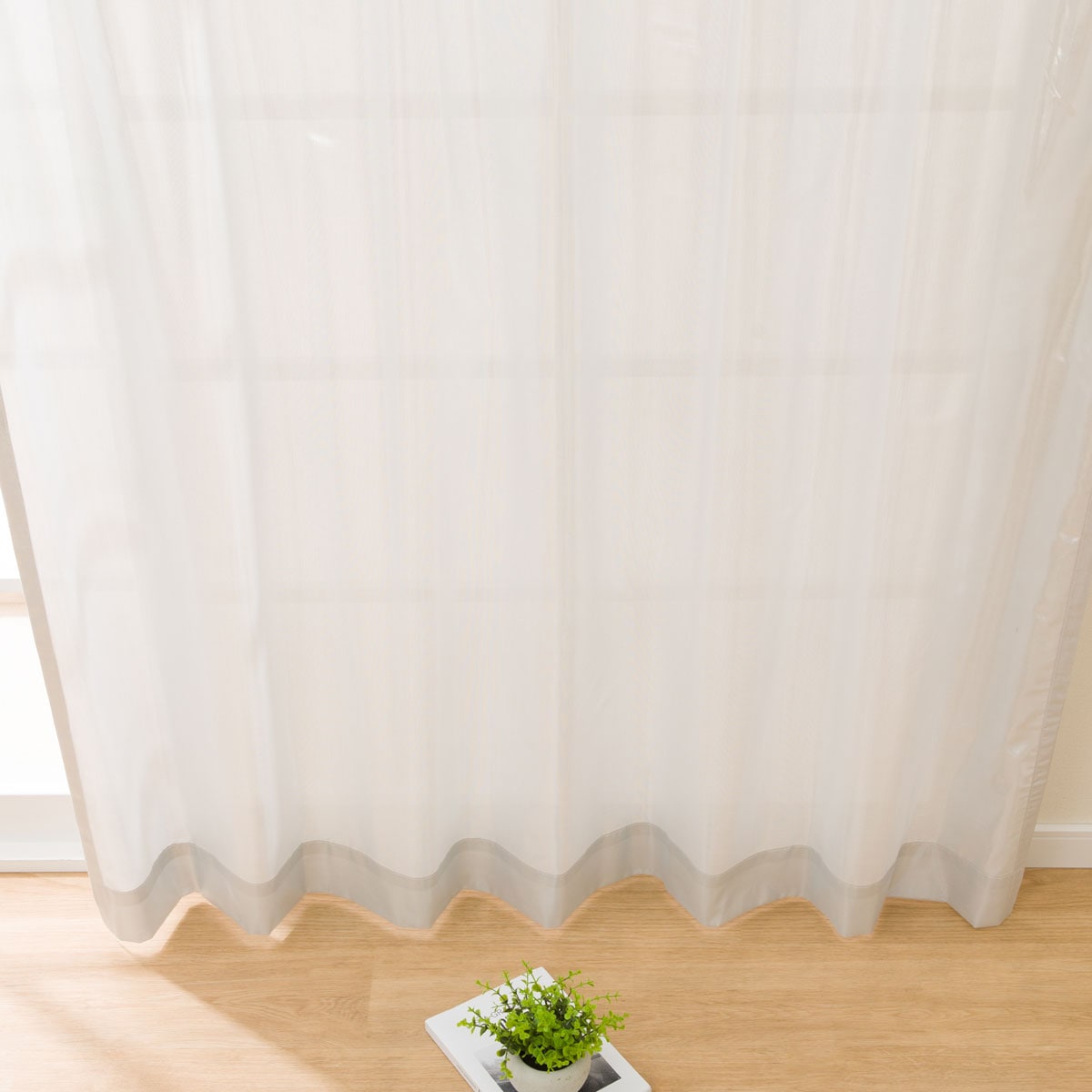 お好みサイズレースカーテン RL185 (幅-100/丈221-270cm) | ニトリ