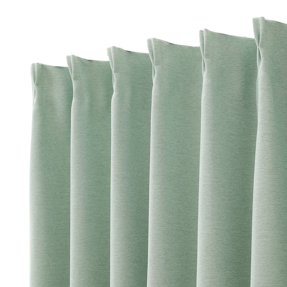 【省エネ・節電】遮光2級・遮熱・保温カーテン(エコオアシス GR 100X110X2) 8枚目画像