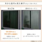 【省エネ・節電】遮光1級・遮熱・保温カーテン(GY 100X135X2) 5枚目画像