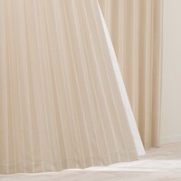 遮光3級カーテン(RD115 ベージュ 100X135X2)