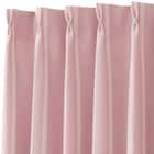 遮光3級カーテン(RD115 ローズ 100X110X2) 8枚目画像
