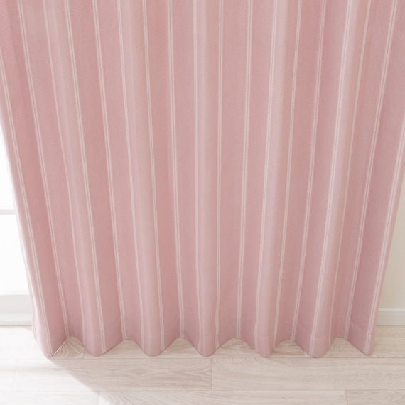 遮光3級カーテン(RD115 ローズ 100X110X2) 11枚目画像