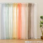 273サイズ天然素材風カラーレースカーテン(RFC0016 100x68x2 BE) 7枚目画像