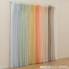 273サイズ天然素材風カラーレースカーテン(RFC0016 100x68x2 BE) 8枚目画像