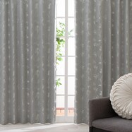 お好みサイズ　遮光1級・遮熱・遮音ドレープカーテン グレー DH174