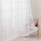 レースカーテン(100X133X2 ネコ DH175) 1枚目画像