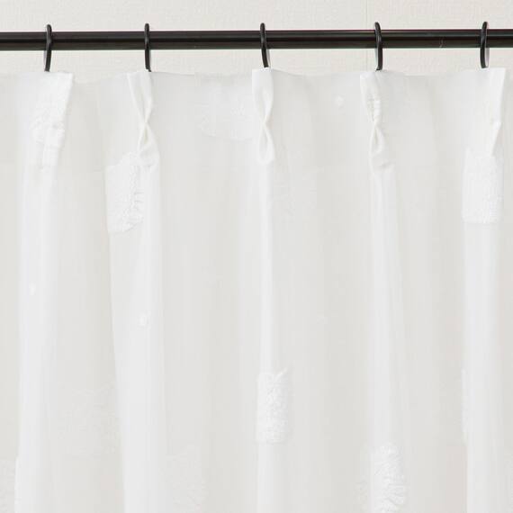 レースカーテン(100X133X2 ネコ DH175) 5枚目画像