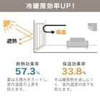 遮光3級·遮熱カーテン&レース4点セット(100x135x4 デコネコ DH176) 4枚目画像