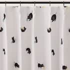 遮光3級·遮熱カーテン&レース4点セット(100x135x4 デコネコ DH176) 7枚目画像