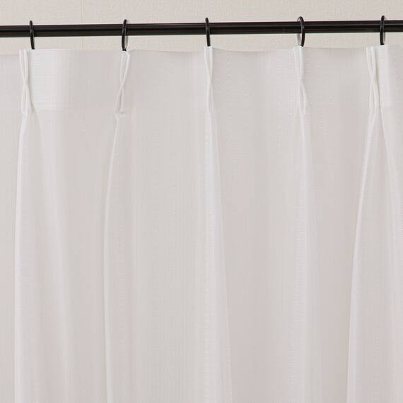 遮光3級·遮熱カーテン&レース4点セット(100x135x4 デコネコ DH176) 15枚目画像