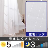 花粉キャッチ・遮熱・遮像レースカーテン(DH169)
