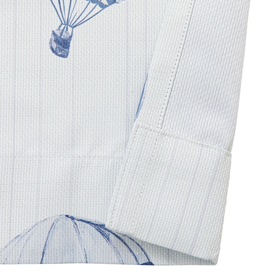 遮光2級・遮熱カーテン(RD129 ブルー 100X110X2) 5枚目画像