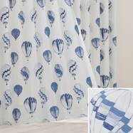 遮光2級・遮熱カーテン RD129 ブルー