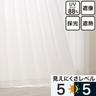 遮熱･遮像･採光･UVカットレースカーテン(RL184)