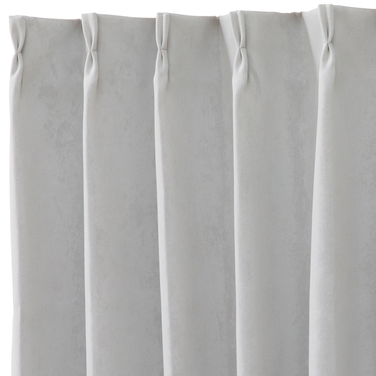 お好みサイズカーテン RD131 グレー(幅101-200/丈90-170cm) | ニトリ