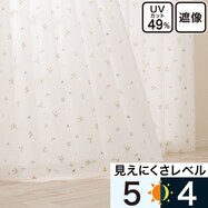 UVカット・遮像レースカーテン RL187