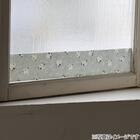 貼ってはがせる結露吸水シート2P(ライトグレー シマエナガDH177) 6枚目画像