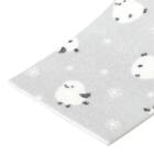 貼ってはがせる結露吸水シート２Ｐ(ライトグレー　シマエナガDH177) 9枚目画像