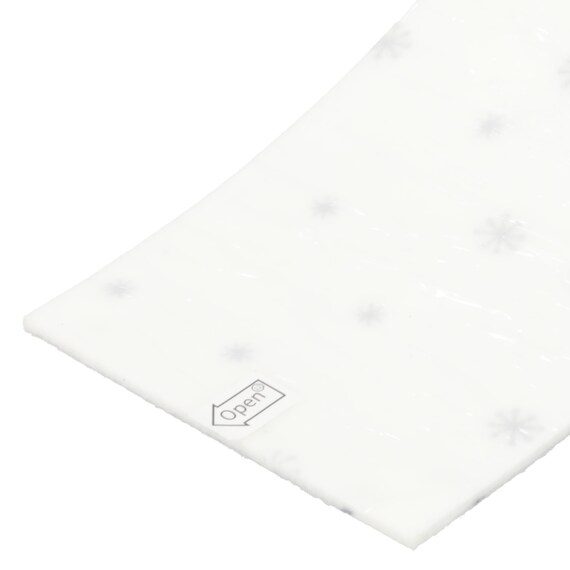 貼ってはがせる結露吸水シート2P(ライトグレー シマエナガDH177) 10枚目画像