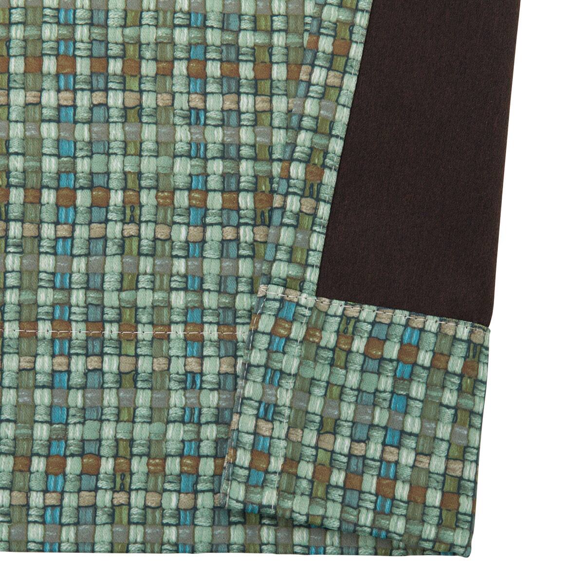 お好みサイズカーテン RD132 グリーン(幅101-200/丈171-220cm