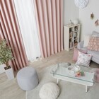 遮光2級・断熱・遮熱カーテン(RD140 ローズ 100X120X2) 17枚目画像