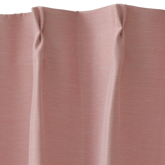 遮光2級・断熱・遮熱カーテン(RD140 ローズ 100X120X2) 19枚目画像