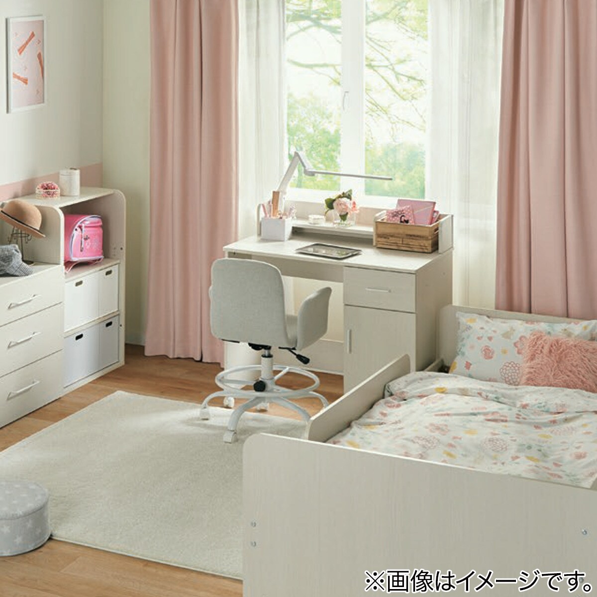 お好みサイズカーテン RD140 ローズ(幅201-300/丈90-170cm) | ニトリ