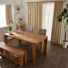 遮光2級・断熱・遮熱カーテン(RD140 ベージュ 100X135X2) 2枚目画像