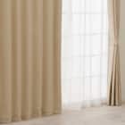 遮光2級・断熱・遮熱カーテン(RD140 ベージュ 100X135X2) 3枚目画像