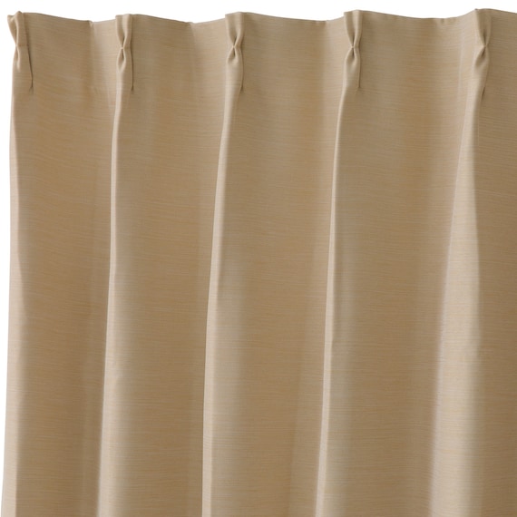 遮光2級・断熱・遮熱カーテン(RD140 ベージュ 100X135X2) 12枚目画像