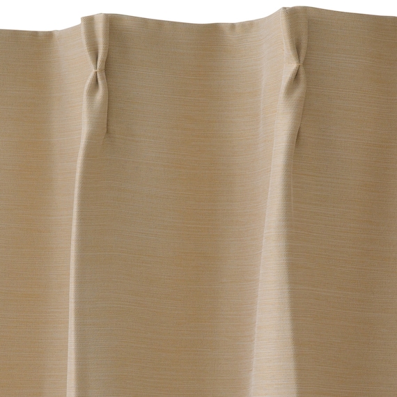 遮光2級・断熱・遮熱カーテン(RD140 ベージュ 100X135X2) 13枚目画像