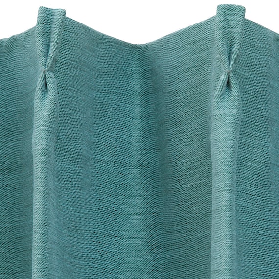 遮光1級・断熱・遮熱カーテン(RD140 グリーン 150X178X2) 11枚目画像