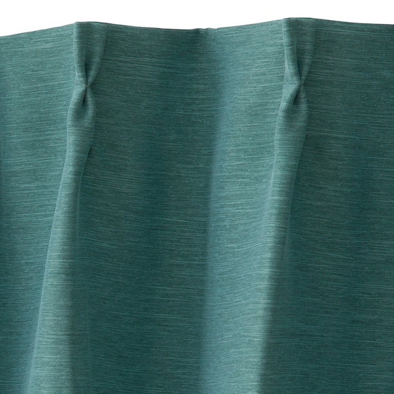 (1枚入り)遮光1級・断熱・遮熱カーテン(RD140 グリーン 100X90X1) 12枚目画像