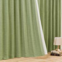 遮光2級・断熱・遮熱カーテン(RD140 イエローグリーン 100X210X2)